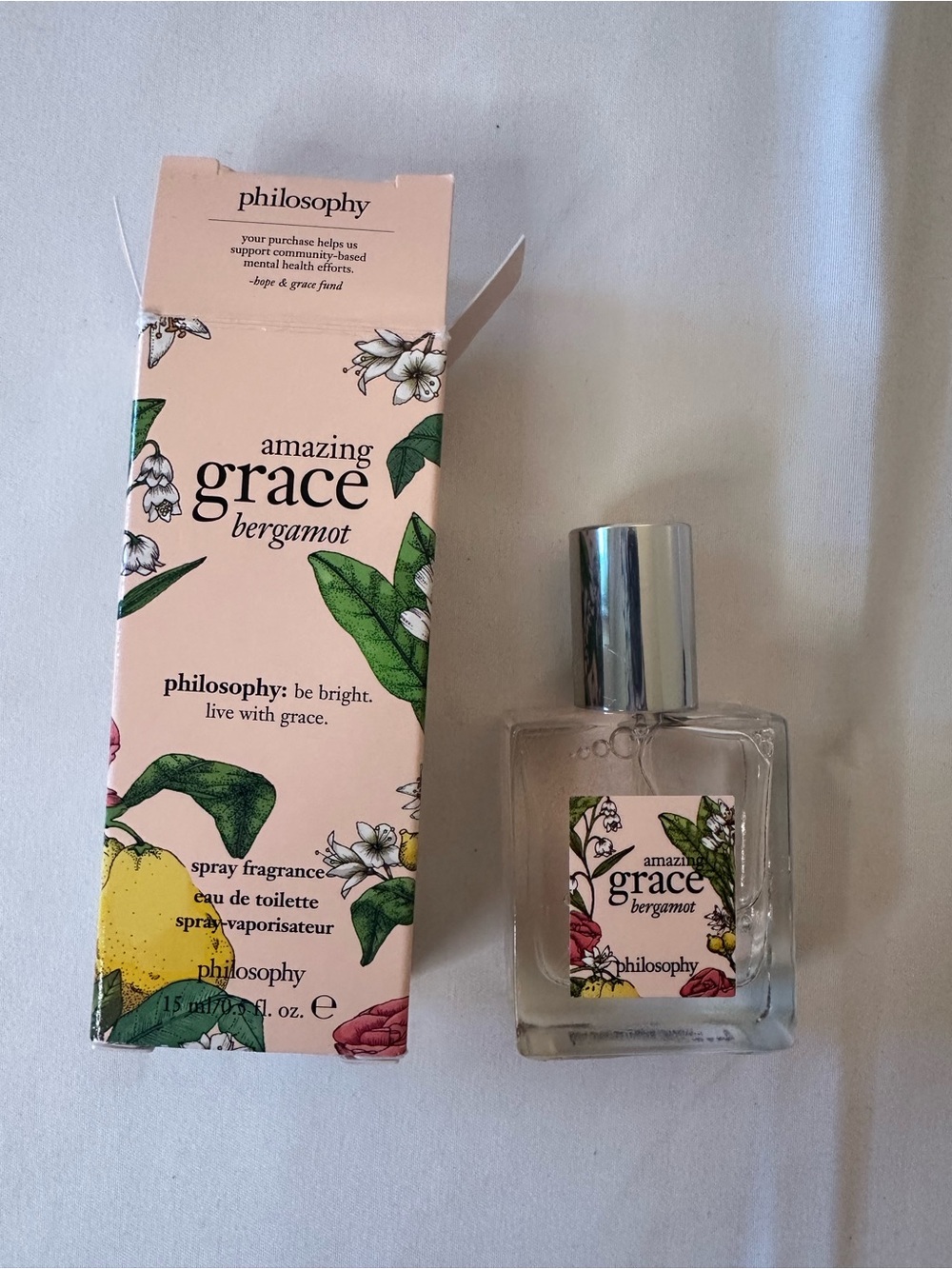 Philosophy Amazing Grace Bergamot Eau de Toilette - Pink Floral